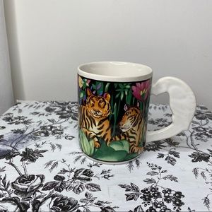 Jungle tiger coffee mug